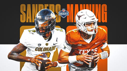 TEXAS LONGHORNS Trending Image: Shedeur Sanders favored to be No. 1 pick in 2025 NFL Draft, Arch Manning next?